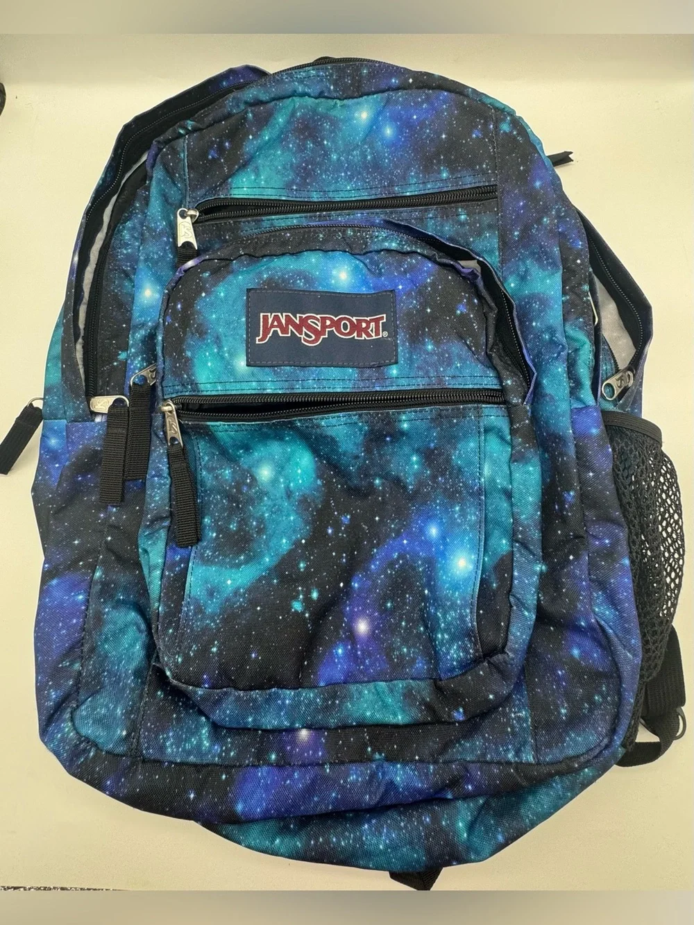 JanSport Big Student Backpack in Galaxy Space Print